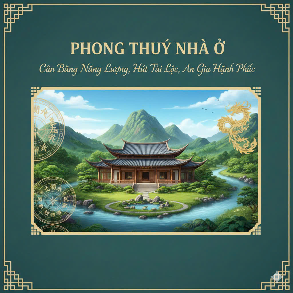 Tư vấn phong thủy khi xây nhà – Những nguyên tắc cơ bản Phong thuỷ nhà ở