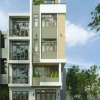 Mẫu nhà phố 4 tầng 1 tum hiện đại nhà phố 4 tầng 1 tum