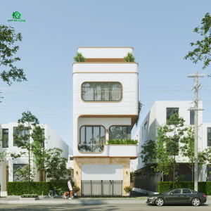 Nhà phố 4 tầng Dấu ấn giữa phố thị