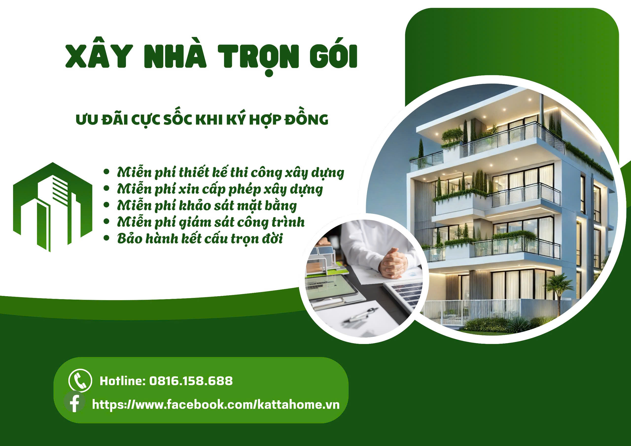 Báo giá xây nhà trọn gói mới nhất Báo giá xây nhà trọn gói mới nhất