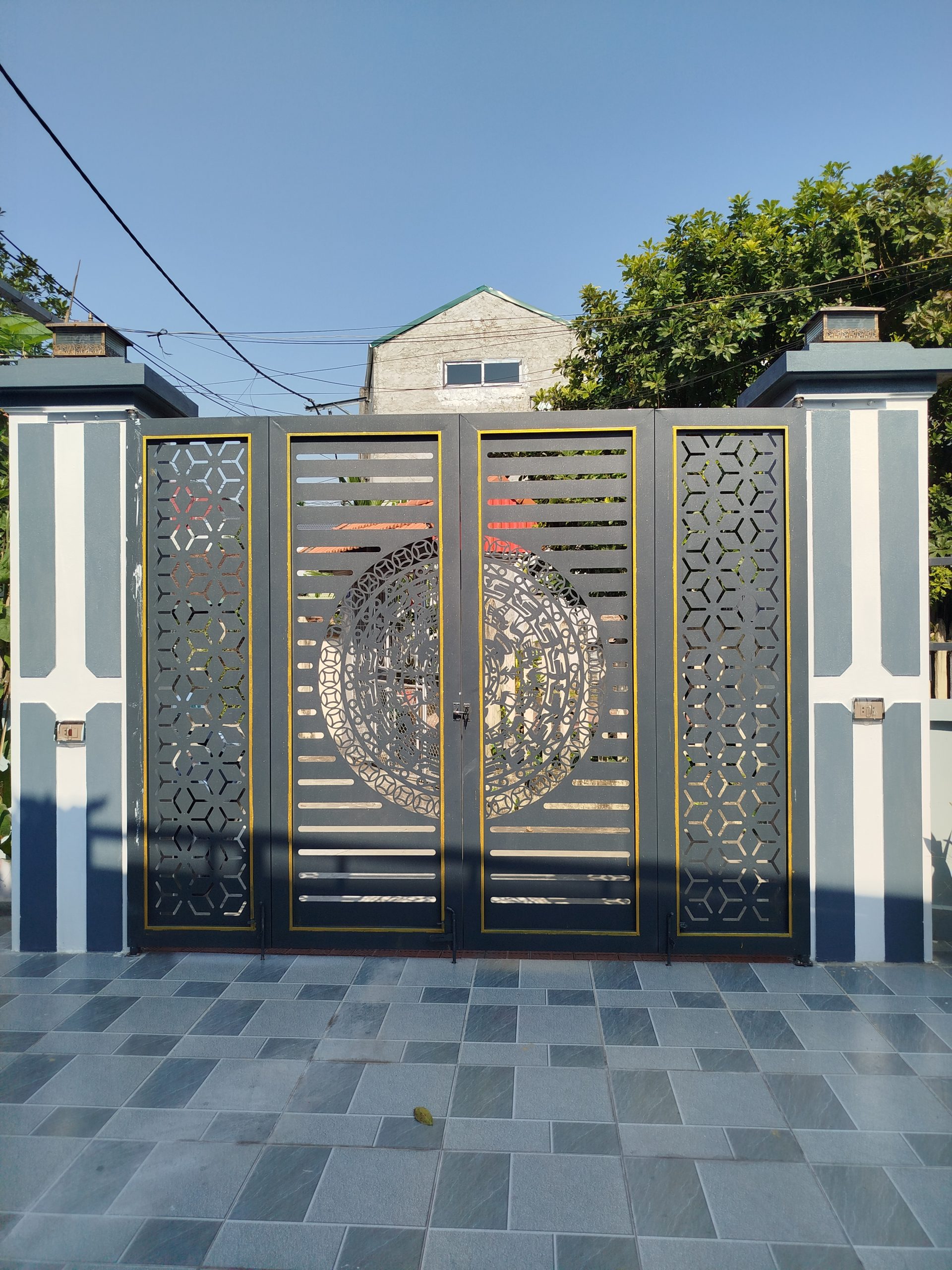 Nhà thờ 3 gian kết hợp nhà ống Nhà thờ 3 gian kết hợp nhà ống - Ảnh 27