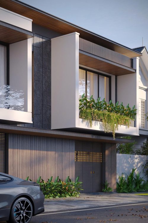 Mẫu biệt thự 2 tầng mái nhật hiện đại tiện nghi Mẫu biệt thự 2 tầng mái nhật hiện đại tiện nghi - Ảnh 5