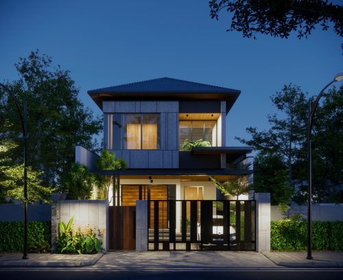 Mẫu nhà mái nhật 2 tầng đẹp xinh Mẫu nhà mái nhật 2 tầng đẹp xinh - Ảnh 10