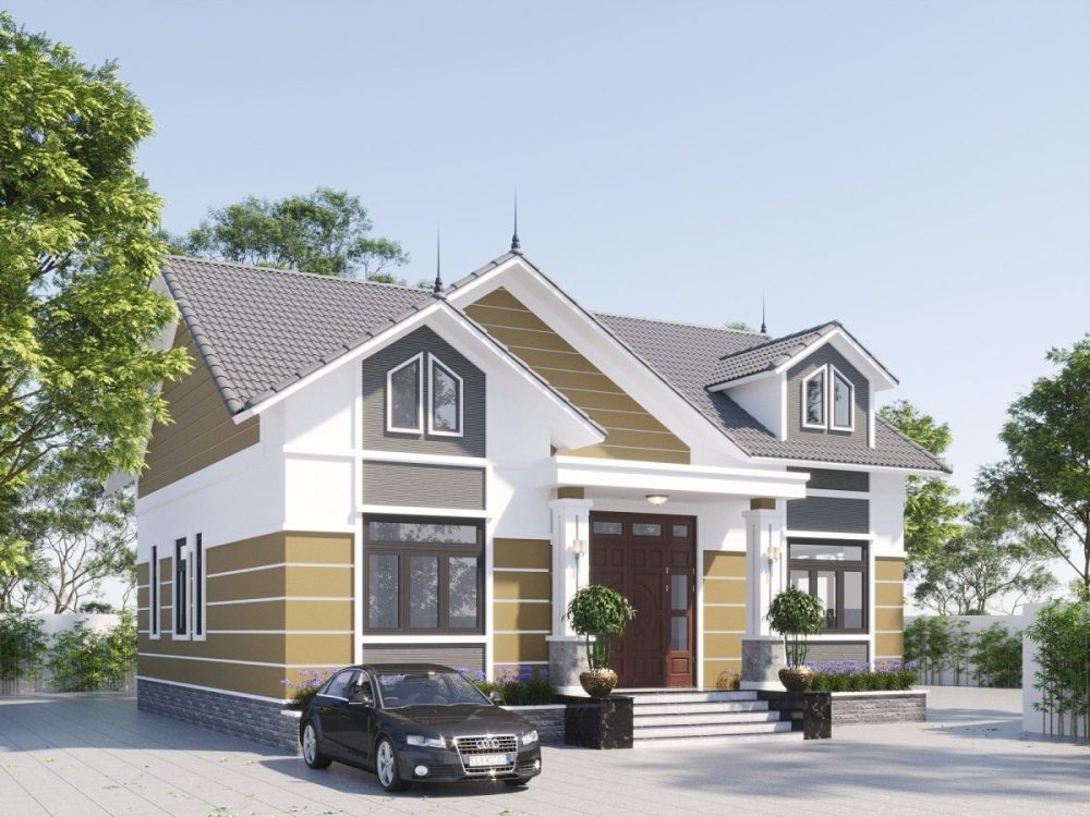 Mẫu nhà cấp 4 mái nhật KATTA HOME 2 18