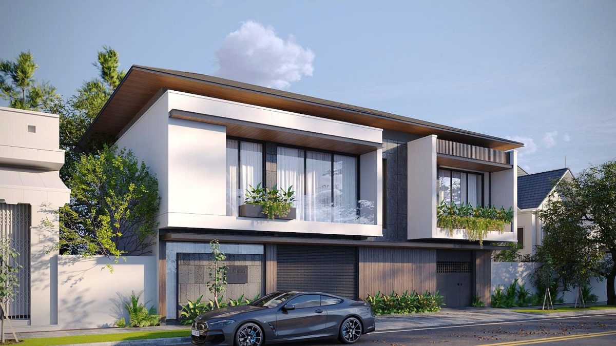 Mẫu biệt thự 2 tầng mái nhật hiện đại tiện nghi Mẫu biệt thự 2 tầng mái nhật hiện đại tiện nghi - Ảnh 2