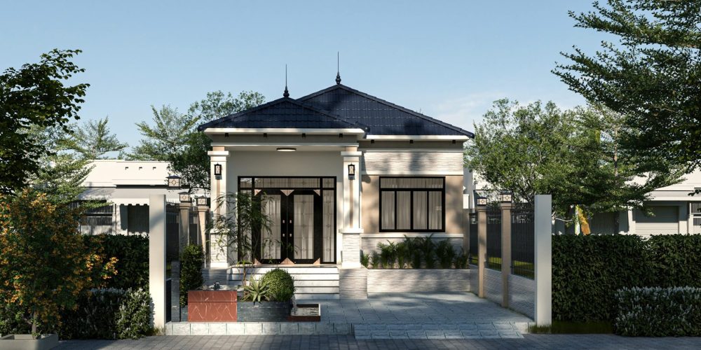 Mẫu nhà mái nhật cấp 4 đơn giản KATTA HOME 2 22