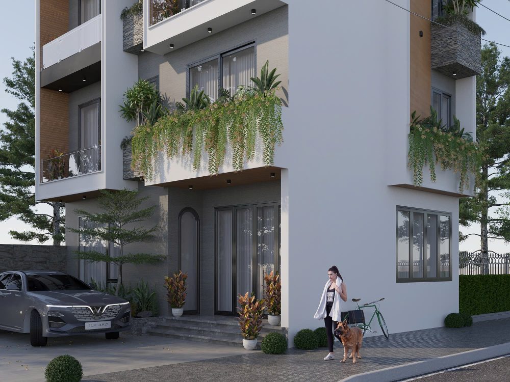 Mẫu biệt thự 4 tầng hiện đại đơn giản KATTA HOME 3 13