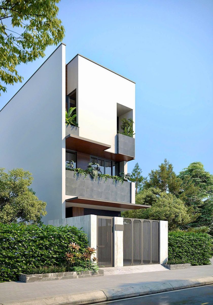 Mẫu nhà phố hiện đại 3 tầng Mẫu nhà phố hiện đại 3 tầng - Ảnh 3