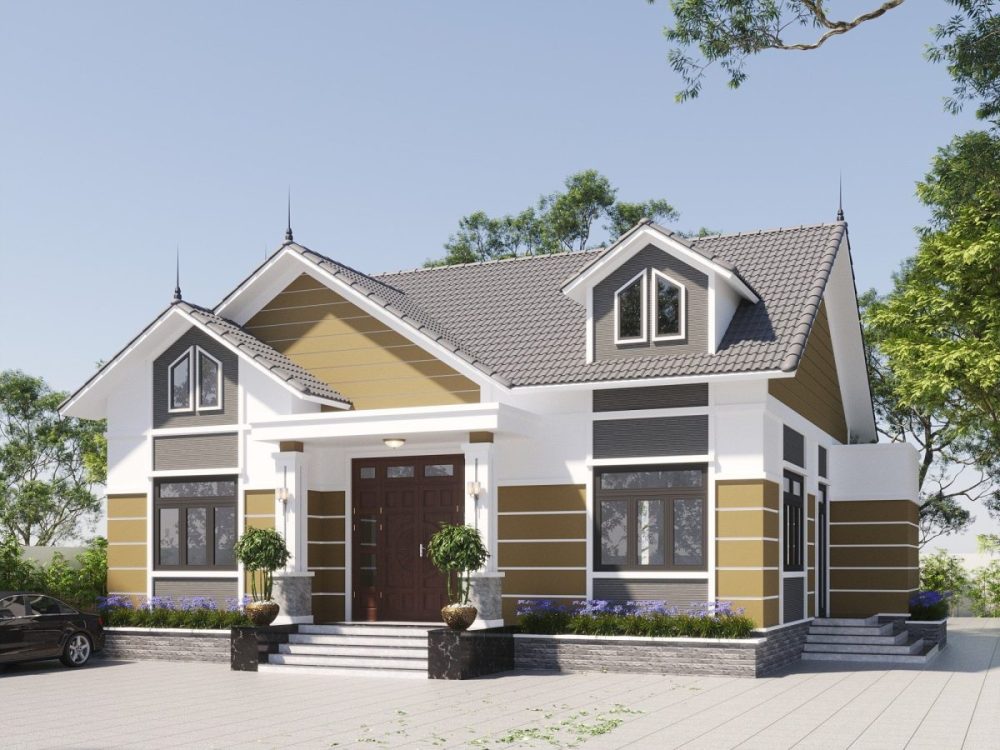 Mẫu nhà cấp 4 mái nhật KATTA HOME 3 19