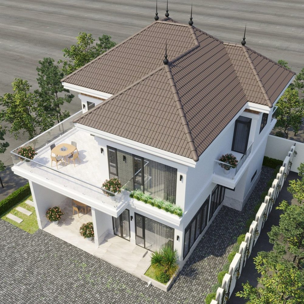 Mẫu nhà mái nhật 2 tầng ban công lớn KATTA HOME 3 21