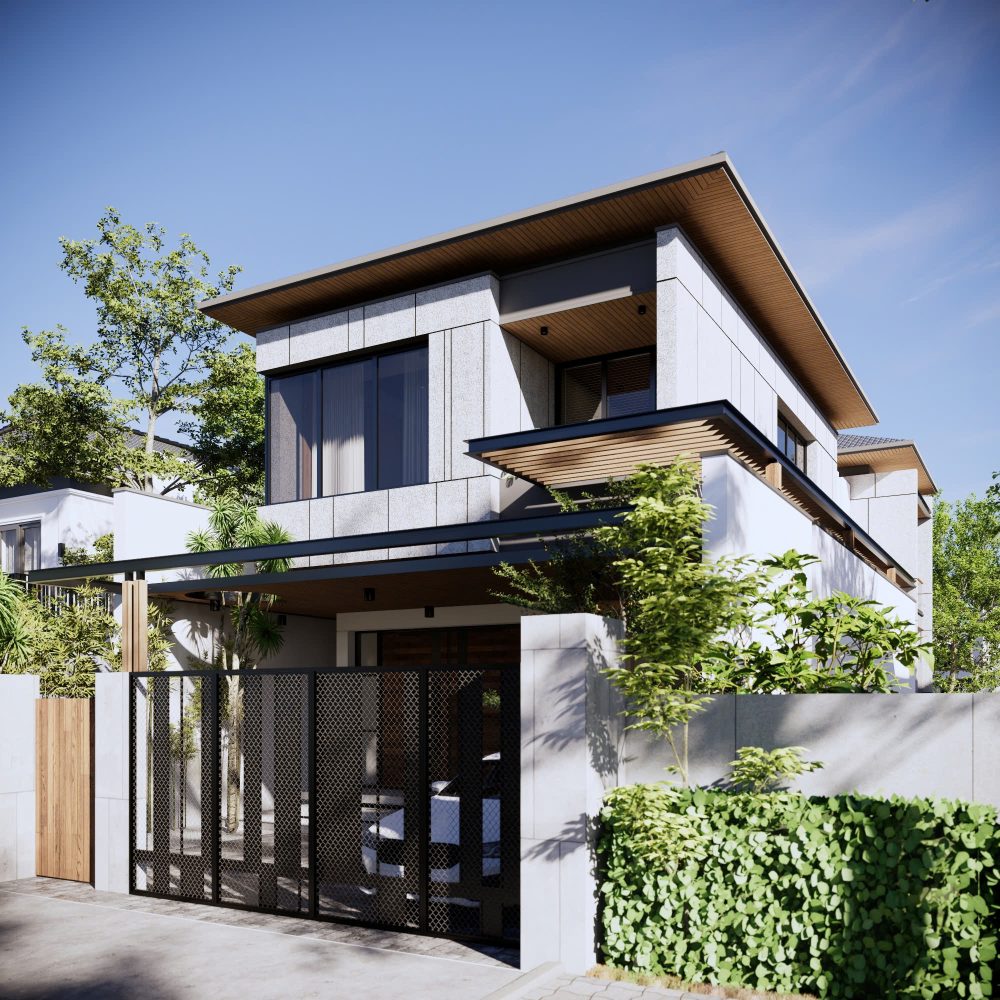 Mẫu nhà mái nhật 2 tầng đẹp xinh KATTA HOME 3 24