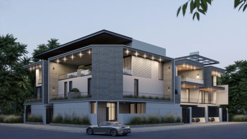 Mẫu biệt thự 3 tầng hiện đại mái bằng đẳng cấp Mẫu biệt thự 3 tầng hiện đại mái bằng đẳng cấp - Ảnh 5