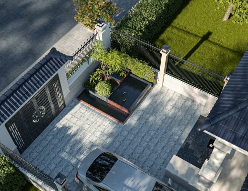 Mẫu nhà mái nhật cấp 4 đơn giản Mẫu nhà mái nhật cấp 4 đơn giản - Ảnh 5