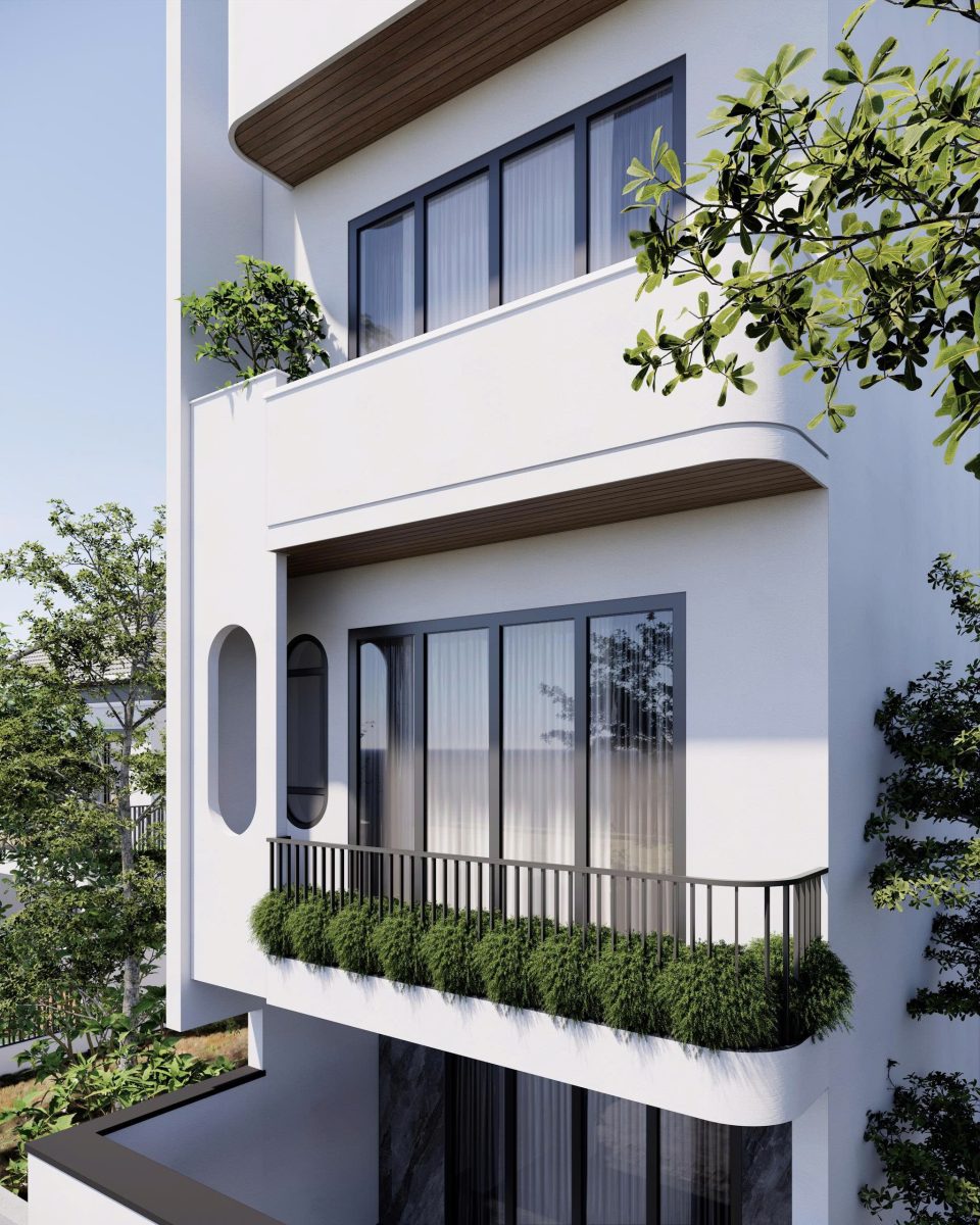 Mẫu nhà phố 4 tầng hiện đại trẻ trung Mẫu nhà phố 4 tầng hiện đại trẻ trung - Ảnh 4