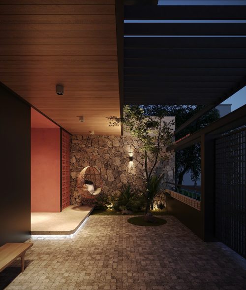 Mẫu nhà phố 3 tầng hơi thở đương đại Mẫu nhà phố 3 tầng hơi thở đương đại - Ảnh 6