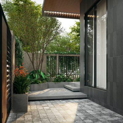 Mẫu biệt thự 3 tầng màu cam nhẹ nhàng Mẫu biệt thự 3 tầng màu cam nhẹ nhàng - Ảnh 7