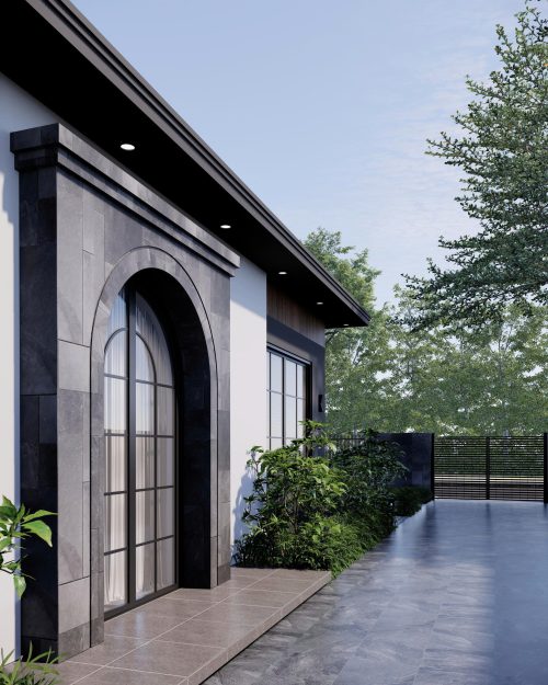 Mẫu nhà vườn cấp 4 mái nhật Mẫu nhà vườn cấp 4 mái nhật - Ảnh 5