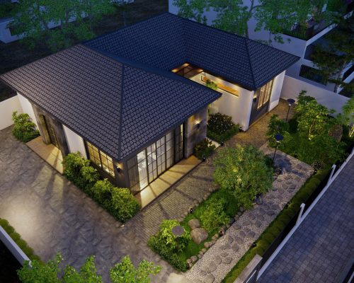 Mẫu nhà vườn cấp 4 mái nhật Mẫu nhà vườn cấp 4 mái nhật - Ảnh 7