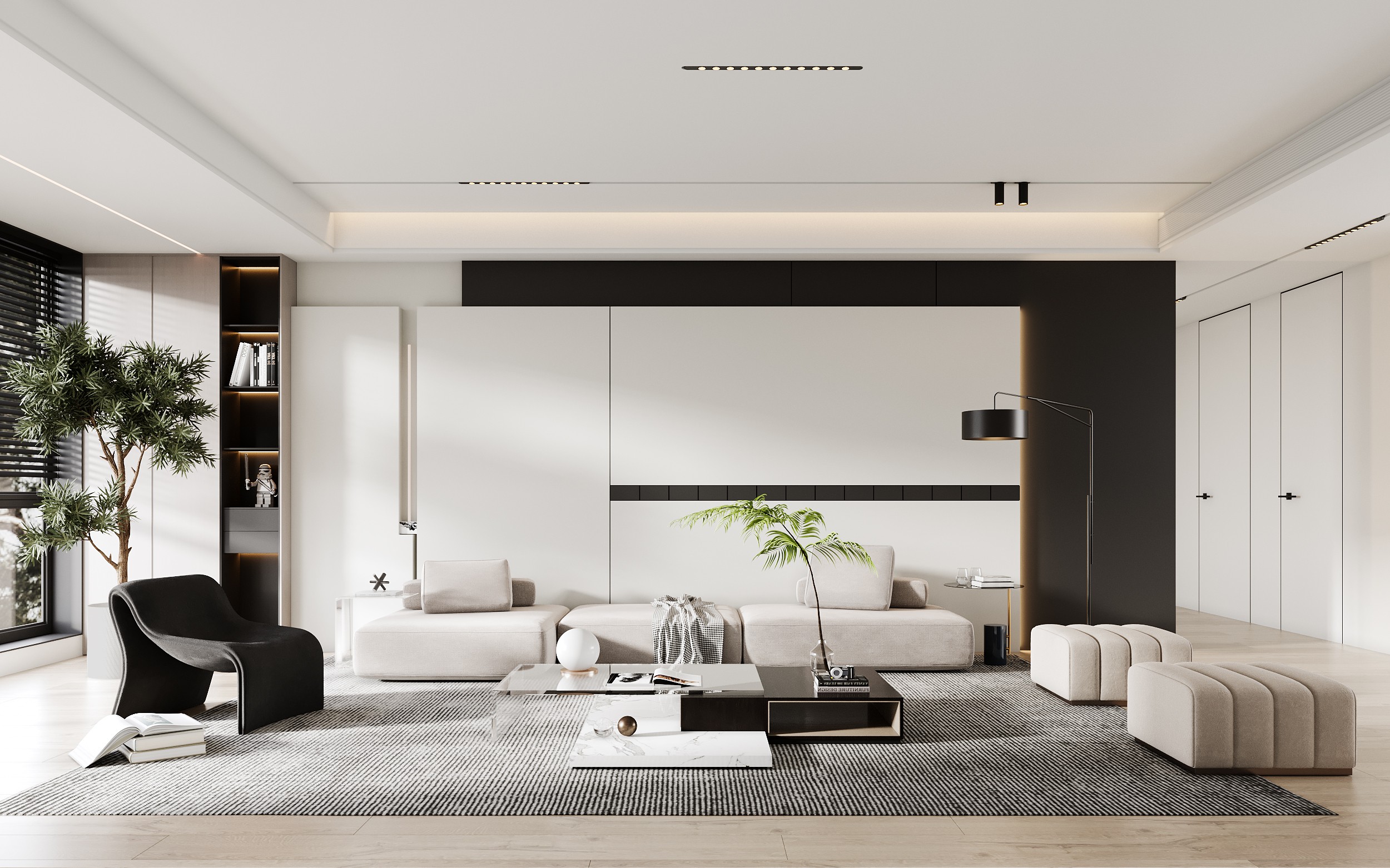 Phòng khách hiện đại 2025 - Chuẩn sang xịn, đẳng cấp từng chi tiết Phòng khách hiện đại 2025 - Chuẩn sang xịn, đẳng cấp từng chi tiết - Ảnh 22