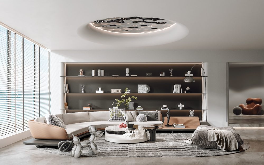 Phòng khách hiện đại 2025 - Chuẩn sang xịn, đẳng cấp từng chi tiết P KHACH 13