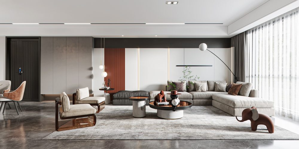 Phòng khách hiện đại 2025 - Chuẩn sang xịn, đẳng cấp từng chi tiết P KHACH 2