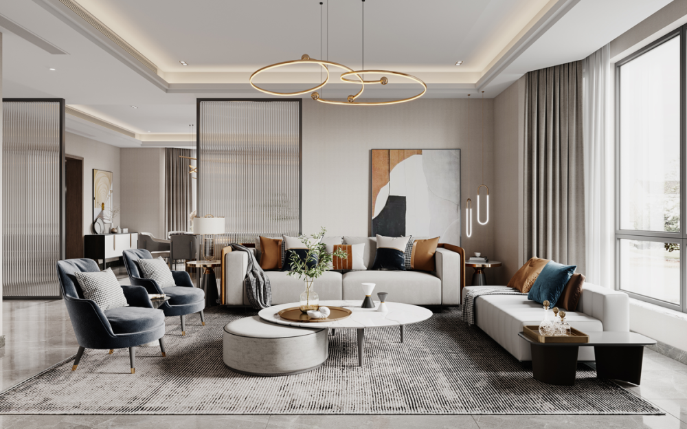 Phòng khách hiện đại 2025 - Chuẩn sang xịn, đẳng cấp từng chi tiết P KHACH 2