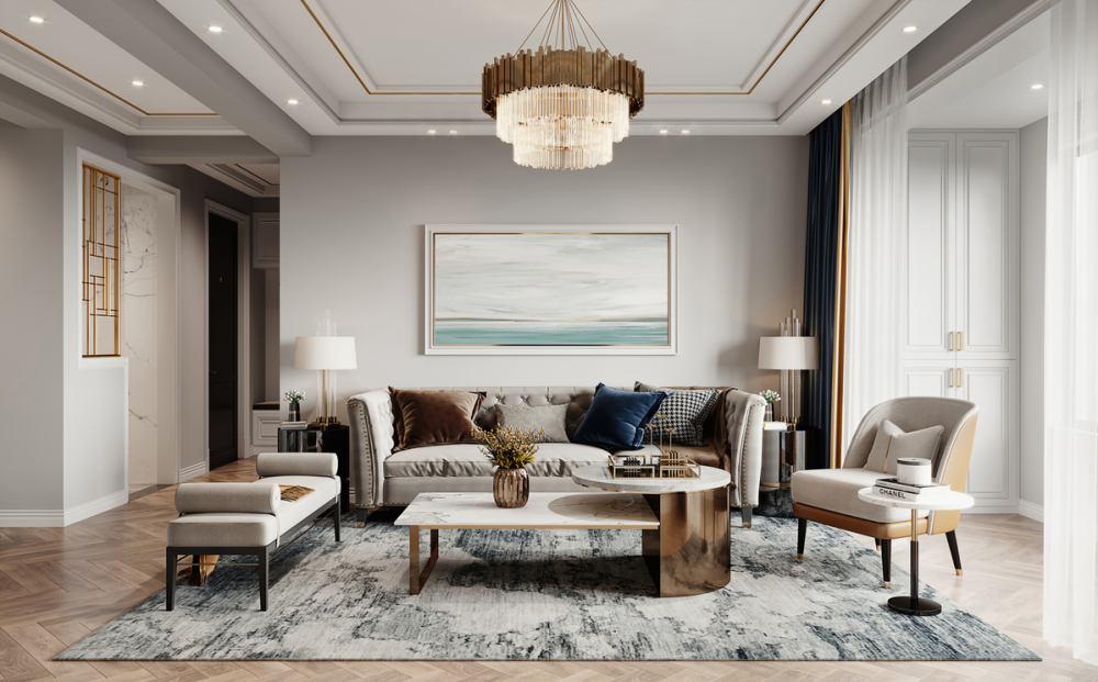 Phòng khách hiện đại 2025 - Chuẩn sang xịn, đẳng cấp từng chi tiết P KHACH 3