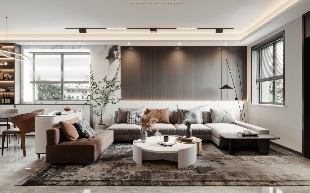 Phòng khách hiện đại 2025 - Chuẩn sang xịn, đẳng cấp từng chi tiết P KHACH 4