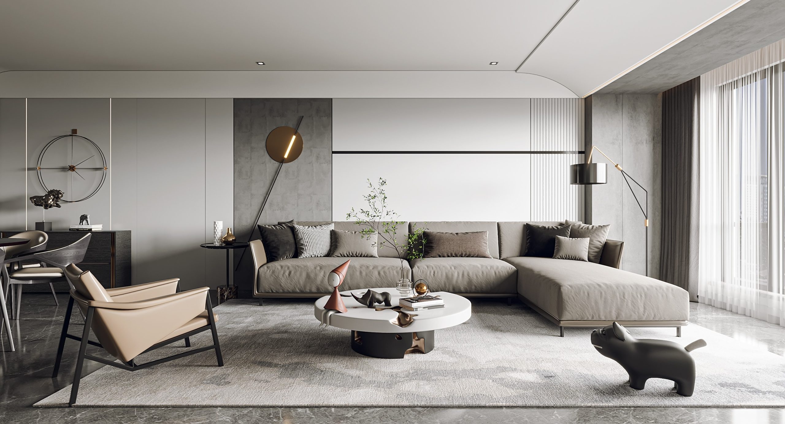 Phòng khách hiện đại 2025 - Chuẩn sang xịn, đẳng cấp từng chi tiết Phòng khách hiện đại 2025 - Chuẩn sang xịn, đẳng cấp từng chi tiết - Ảnh 17