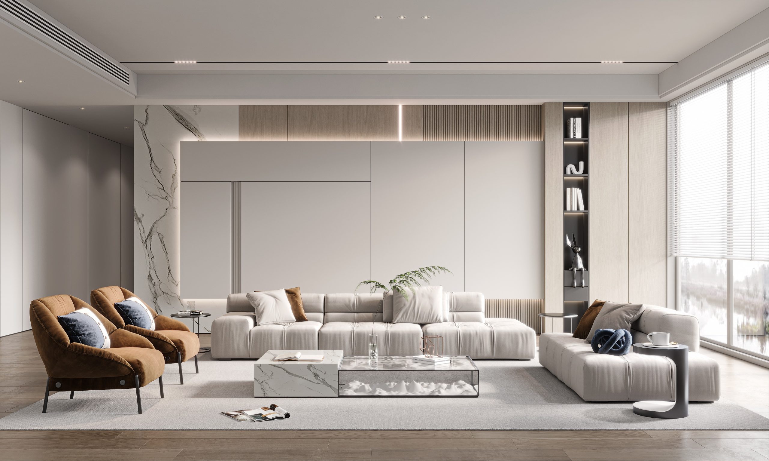 Phòng khách hiện đại 2025 - Chuẩn sang xịn, đẳng cấp từng chi tiết Phòng khách hiện đại 2025 - Chuẩn sang xịn, đẳng cấp từng chi tiết - Ảnh 18