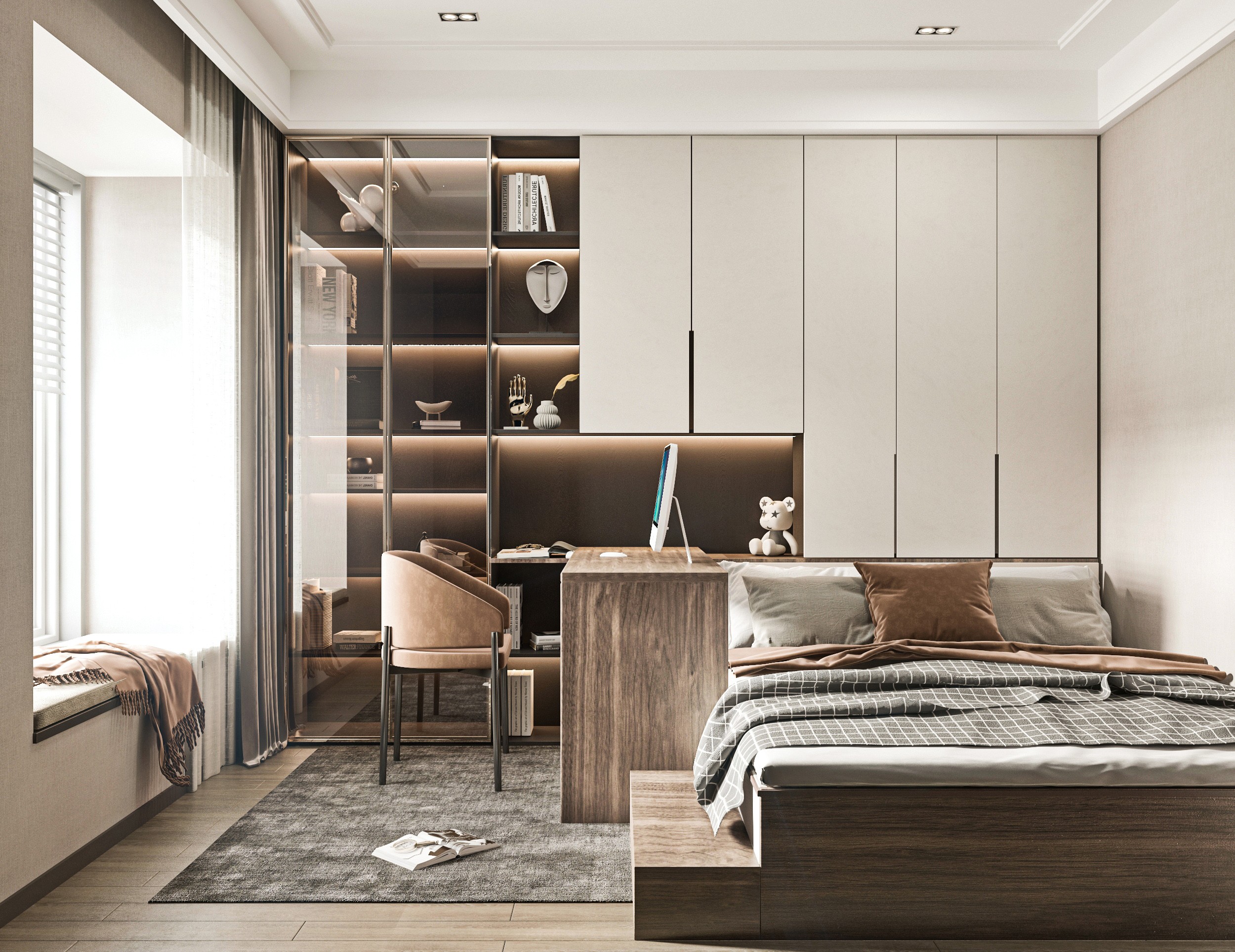 Phòng ngủ hiện đại - Không gian sống chuẩn tiện nghi & phong cách Phòng ngủ hiện đại - Không gian sống chuẩn tiện nghi & phong cách - Ảnh 10