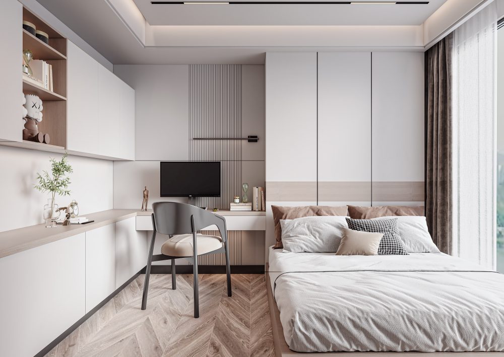 Phòng ngủ hiện đại - Không gian sống chuẩn tiện nghi & phong cách P NGU 13
