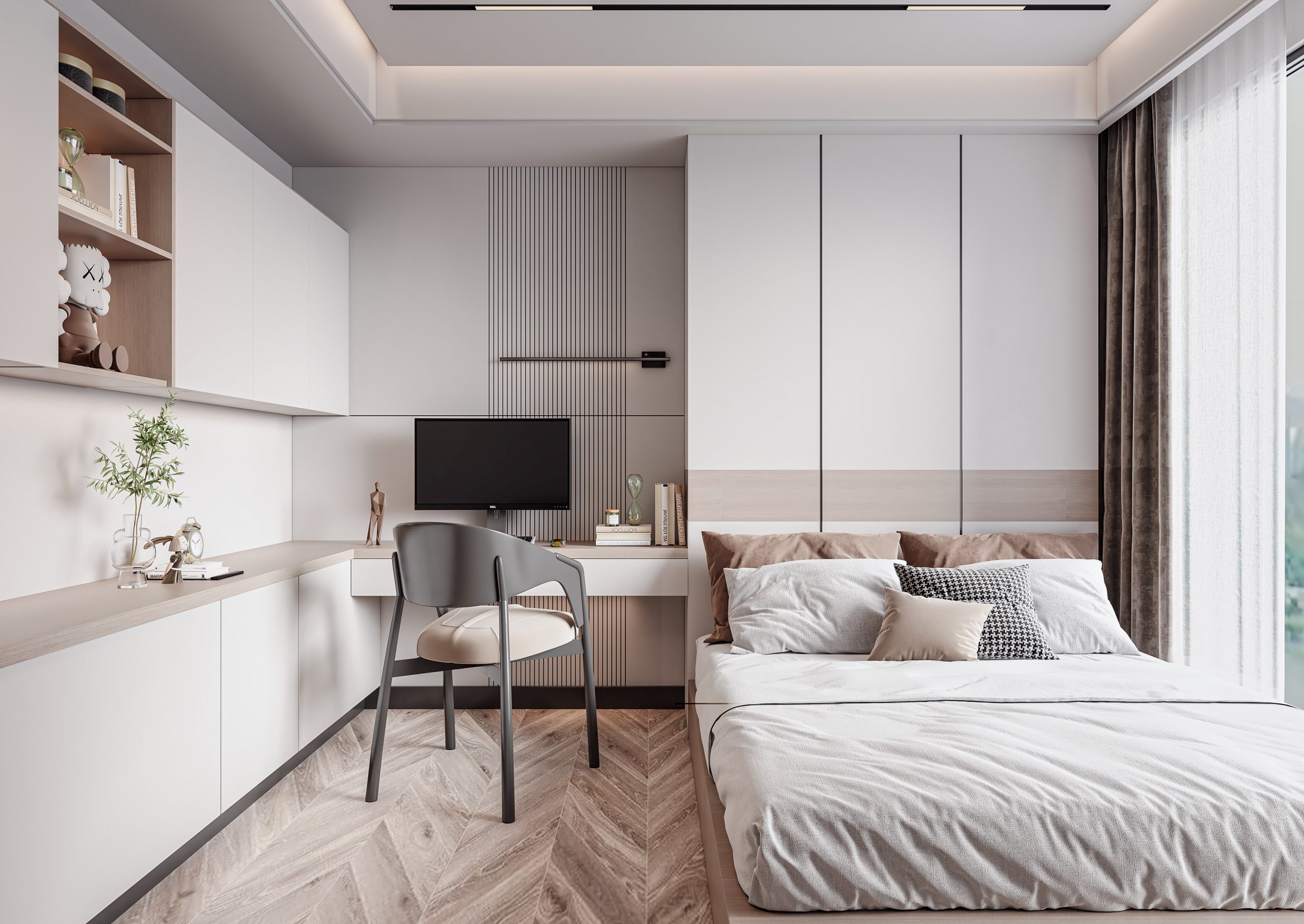 Phòng ngủ hiện đại - Không gian sống chuẩn tiện nghi & phong cách Phòng ngủ hiện đại - Không gian sống chuẩn tiện nghi & phong cách - Ảnh 13