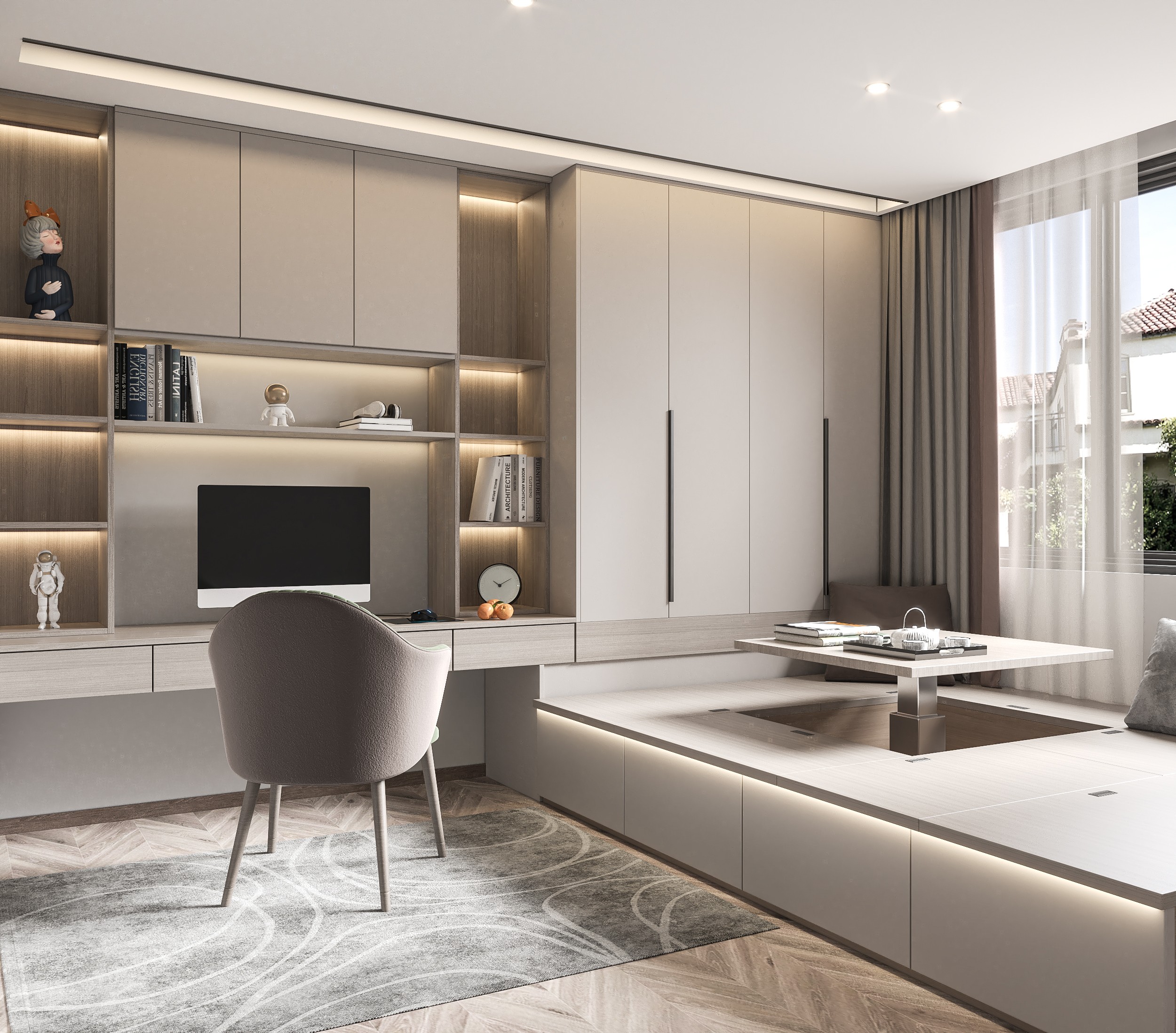 Phòng ngủ hiện đại - Không gian sống chuẩn tiện nghi & phong cách Phòng ngủ hiện đại - Không gian sống chuẩn tiện nghi & phong cách - Ảnh 4