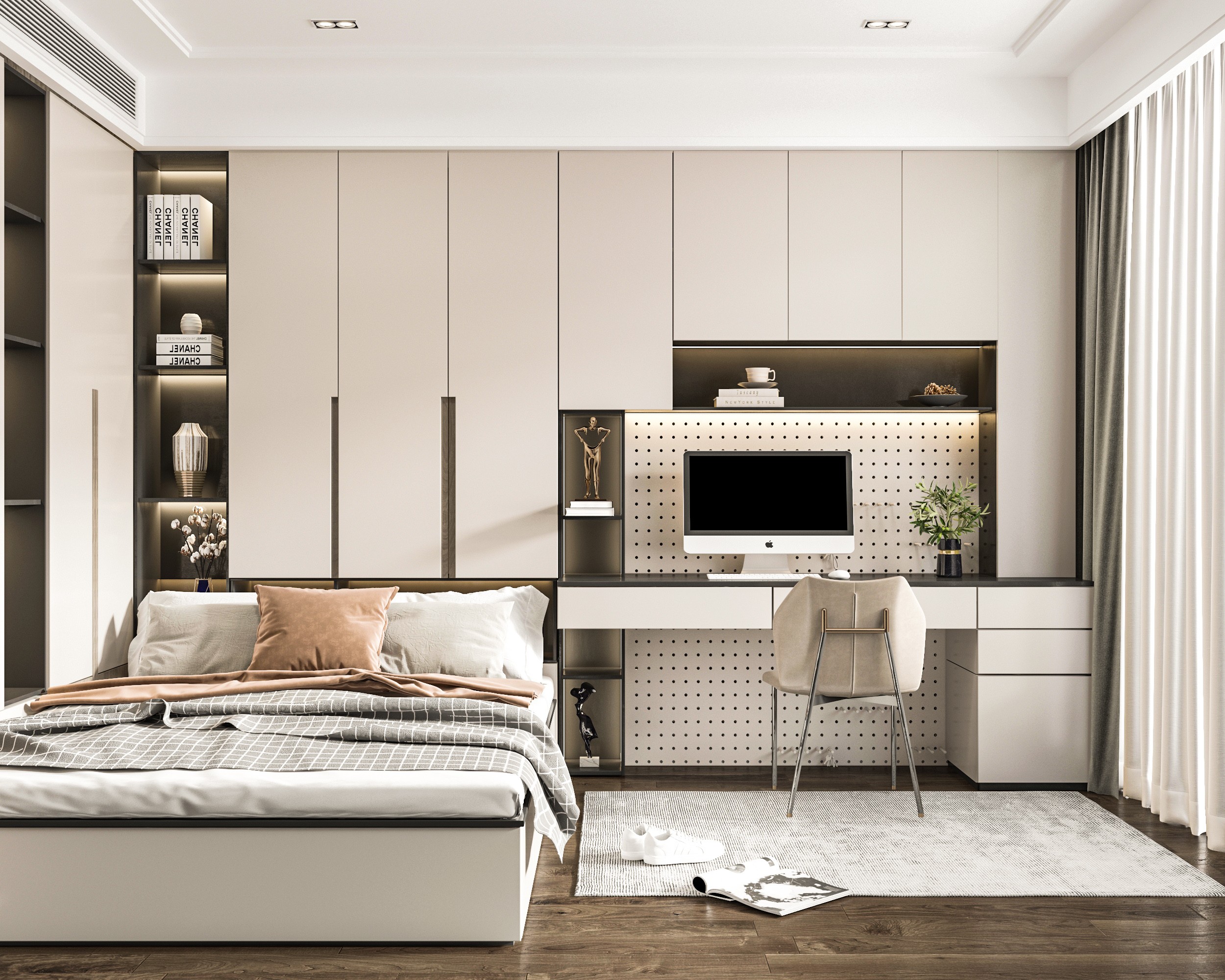 Phòng ngủ hiện đại - Không gian sống chuẩn tiện nghi & phong cách Phòng ngủ hiện đại - Không gian sống chuẩn tiện nghi & phong cách - Ảnh 9