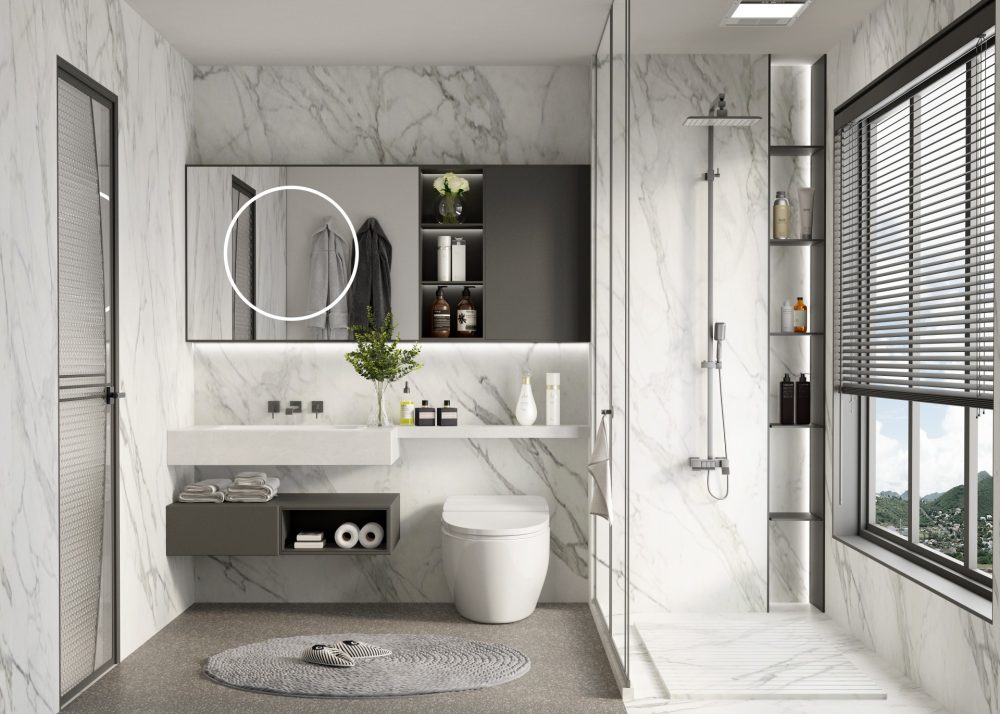 Phòng tắm hót 2025 - Chuẩn sang trọng và hiện đại P TAM 12