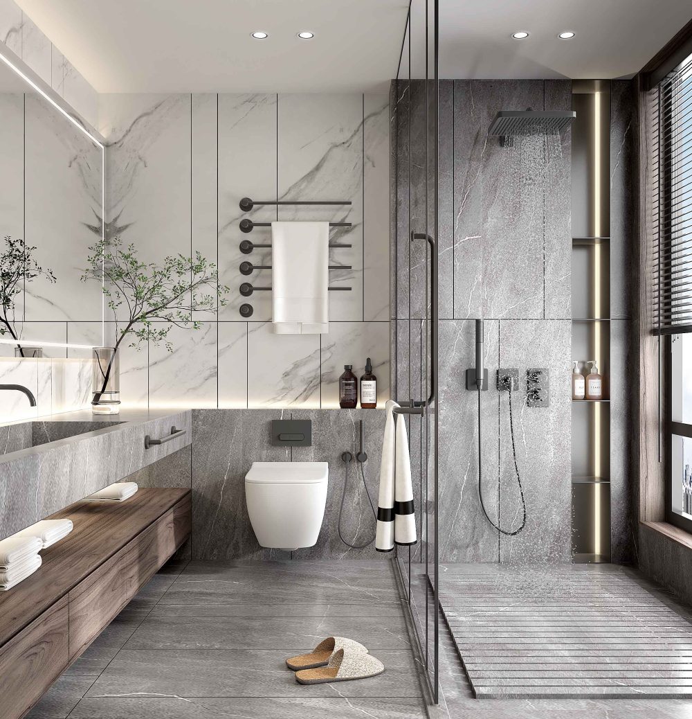 Phòng tắm hót 2025 - Chuẩn sang trọng và hiện đại P TAM 13