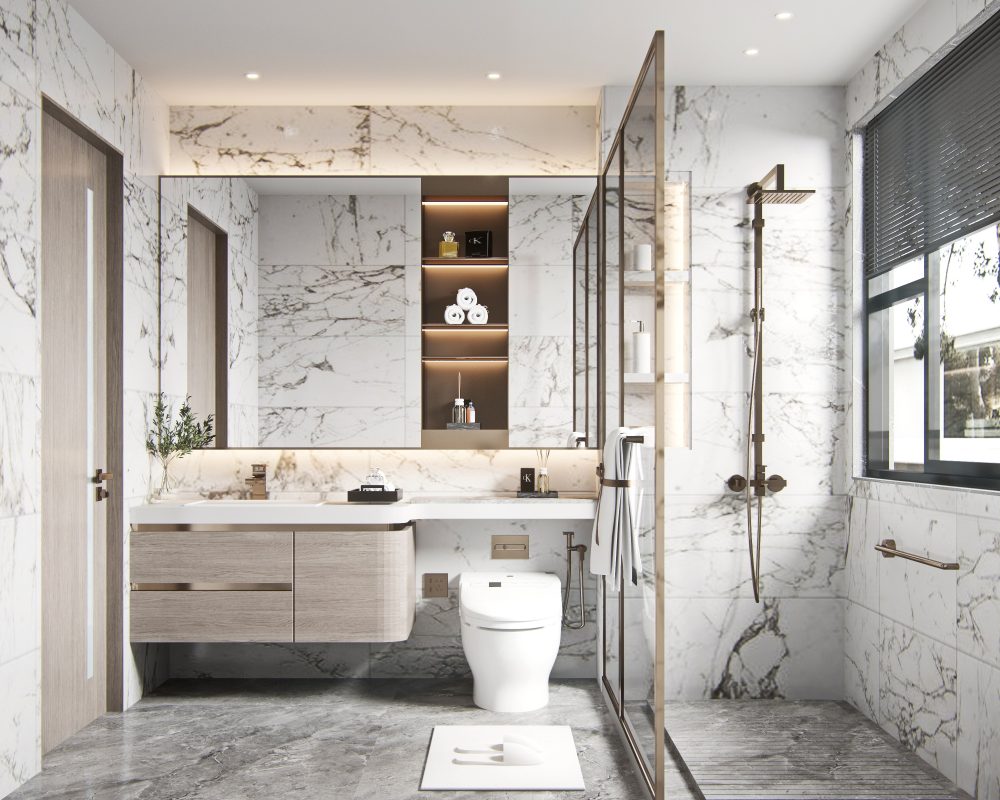 Phòng tắm hót 2025 - Chuẩn sang trọng và hiện đại P TAM 7