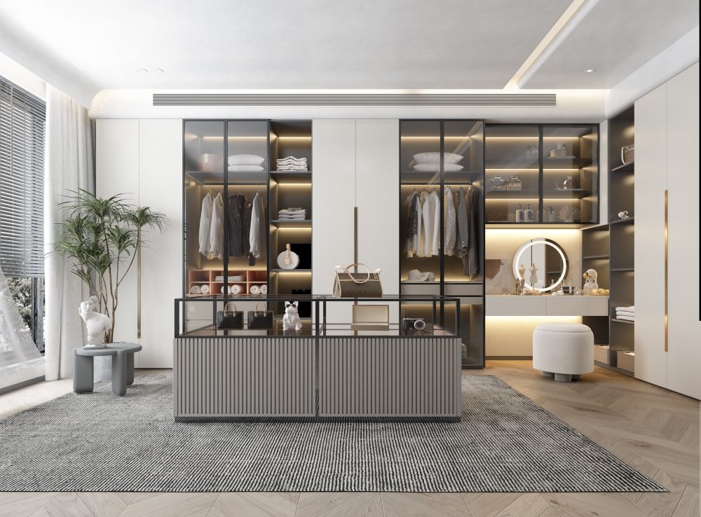 Phòng thay đồ hót 2025 - Đẳng cấp mới của không gian sống hiện đại P THAY DO 23
