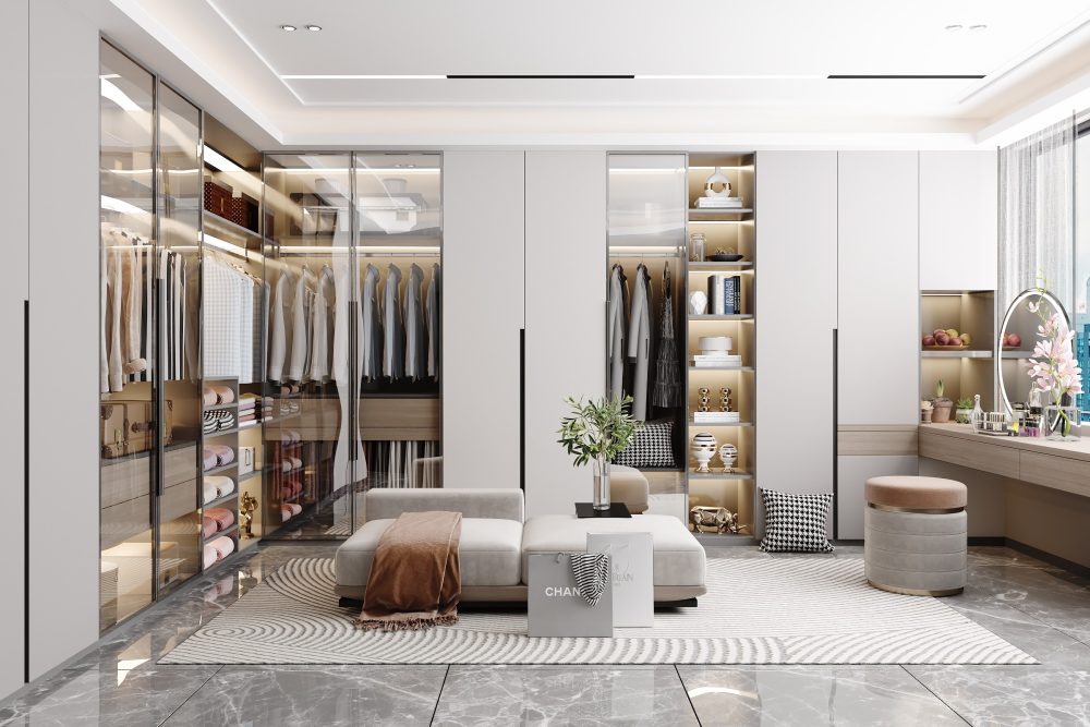 Phòng thay đồ hót 2025 - Đẳng cấp mới của không gian sống hiện đại P THAY DO 24