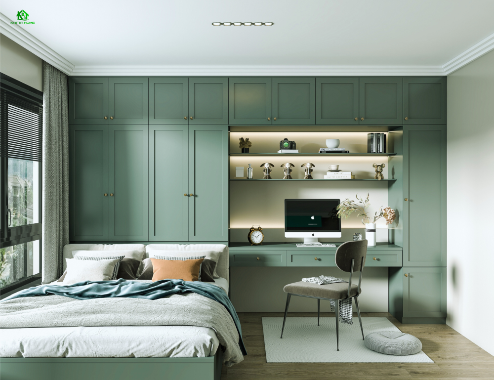 Phòng ngủ hiện đại Không gian sống chuẩn tiện nghi