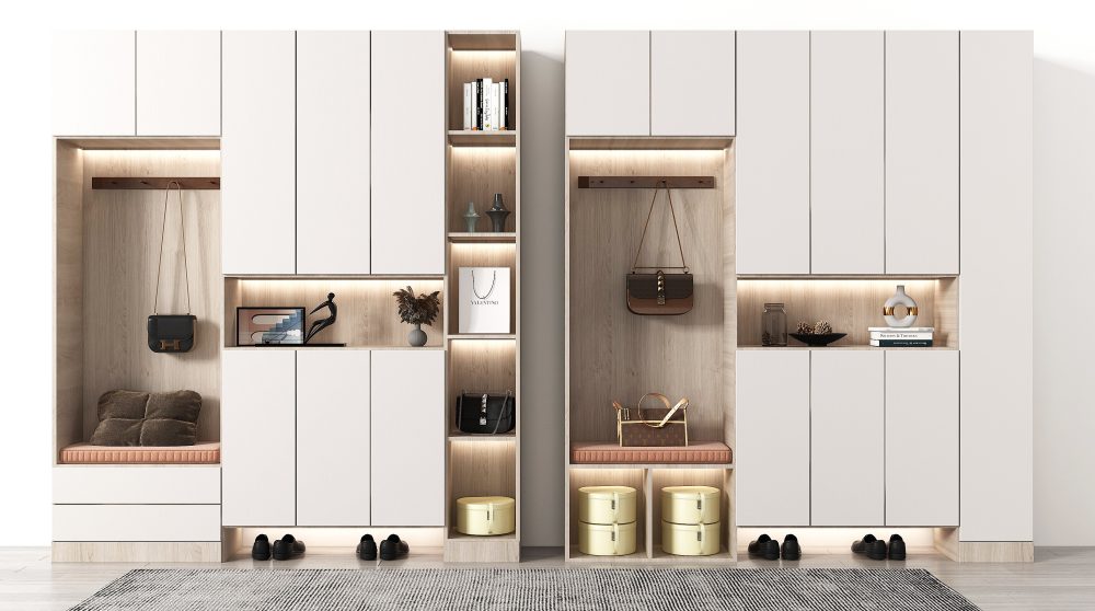 Tủ giày hót nhất 2025 - Gọn gàng hơn, sang xịn hơn TU GIAY 3