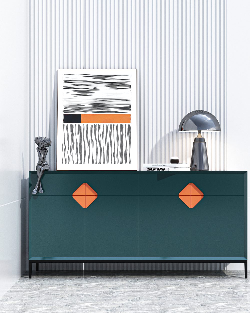 Tủ lối vào đẹp 2025 - Gọn gàng, sang trọng & cực tiện nghi TU LV 16