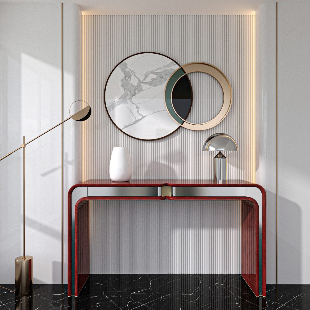 Tủ lối vào đẹp 2025 - Gọn gàng, sang trọng & cực tiện nghi TU LV 17