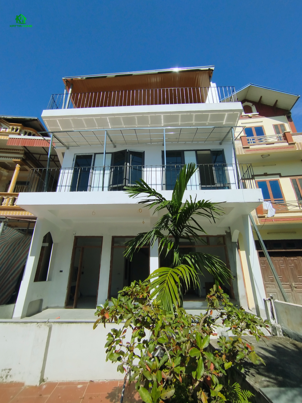 Thi công nhà phố 2 tầng