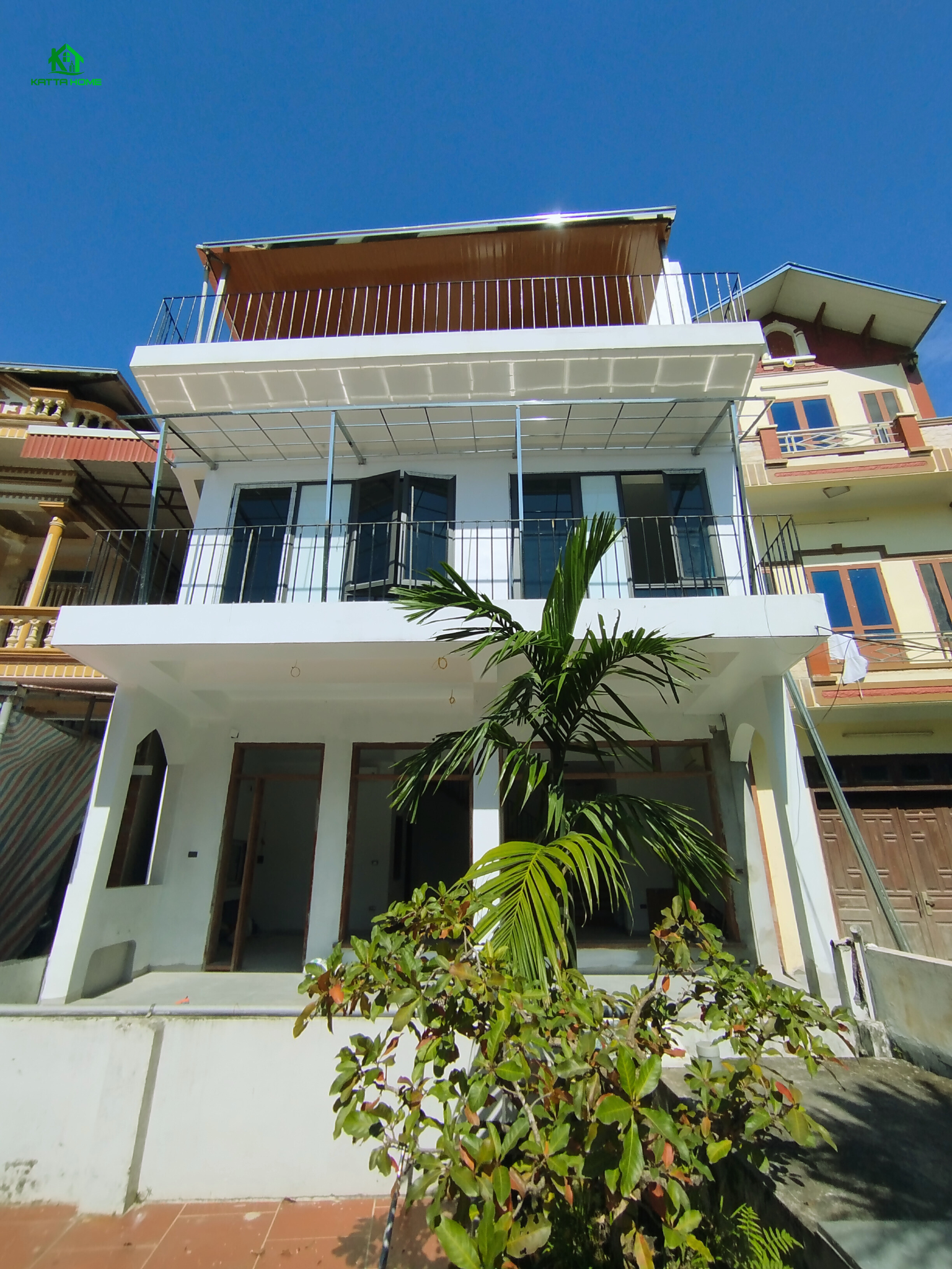 Thi công nhà phố 2 tầng hiện đại – Nâng tầm không gian sống Thi công nhà phố 2 tầng