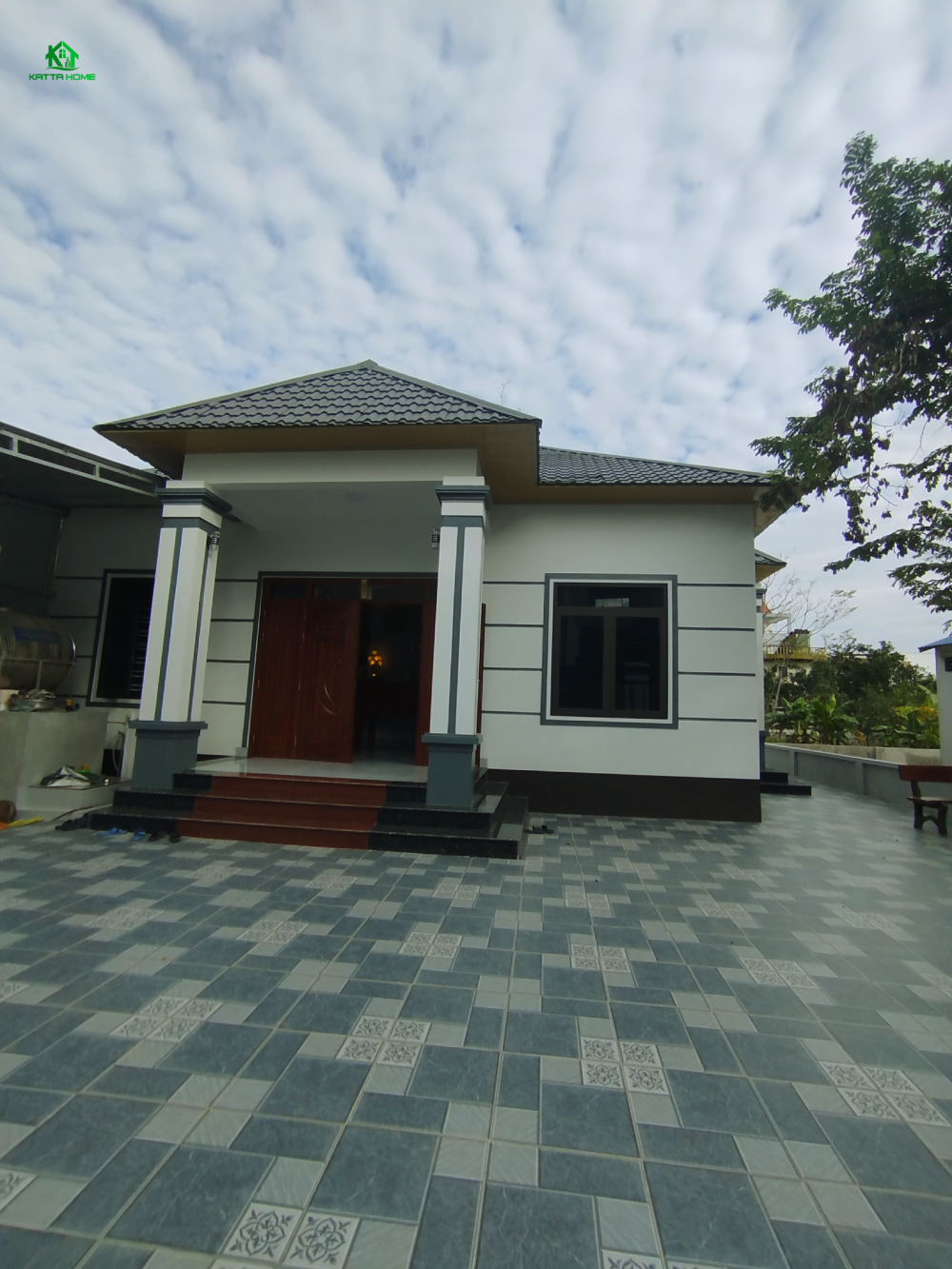 Nhà cấp 4 mái nhật