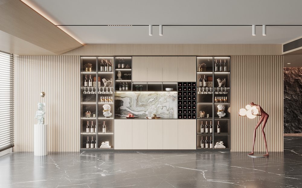 Tủ rượu hót 2025 - Nâng tầm đẳng cấp không gian sống tu ruou 8