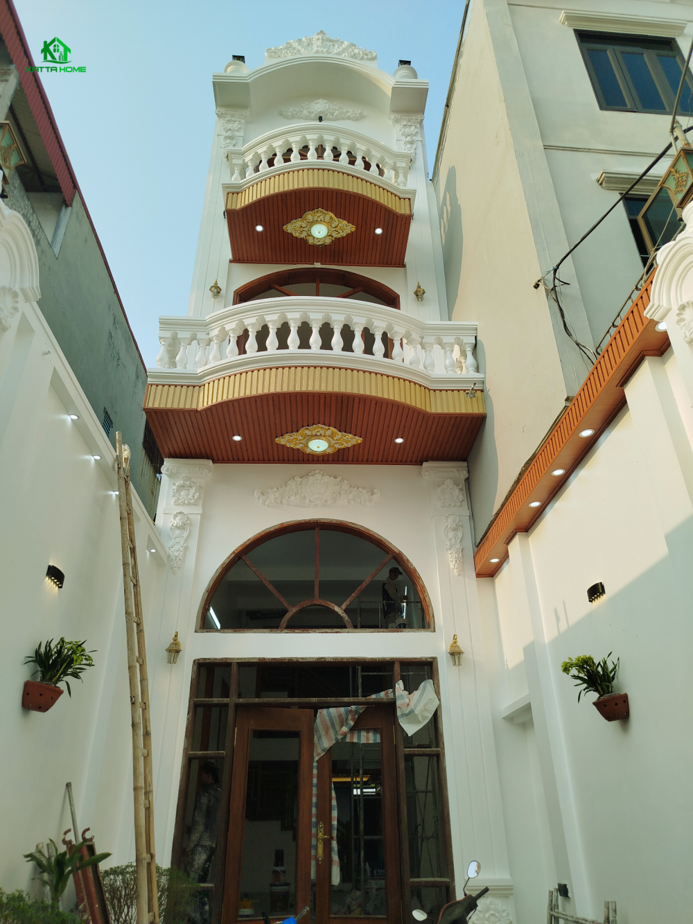 Nhà phố tân cổ điển vẻ đẹp quyến rũ