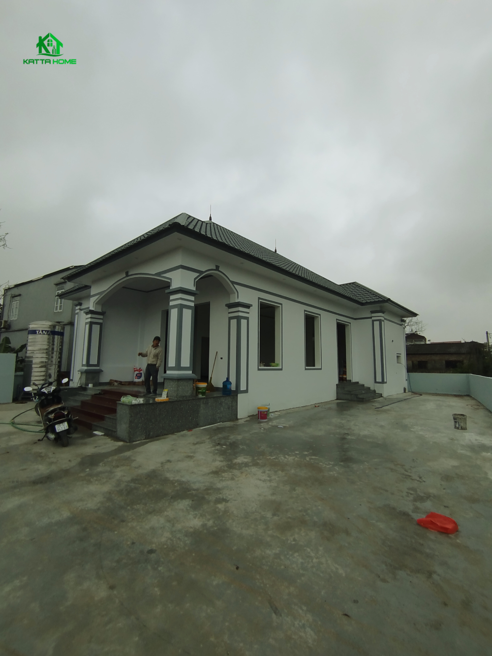 Nhà Cấp 4 Mái Nhật Cho Gia Đình Trẻ